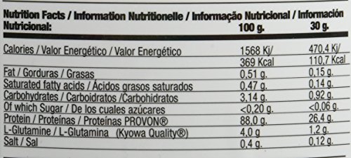 Quamtrax Nutrition QTX0275 - Suplementos de proteínas con aroma de fresa y kiwi, 907 gr