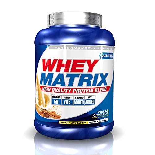 Quamtrax Nutrition Whey Matrix, SaborVainilla Cinnamon - 2270 gr