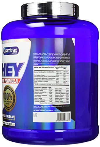 Quamtrax Proteina Iso Whey Sabor Plátano - 2267 gr Quamtrax Proteina Iso Whey Sabor Plátano - 2267 gr