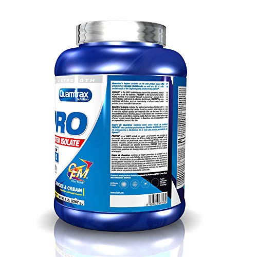 Quamtrax Proteina ISOPRO CFM Sabor Cookies & Cream - 2267 gr Quamtrax Proteina ISOPRO CFM Sabor Cookies & Cream - 2267 gr