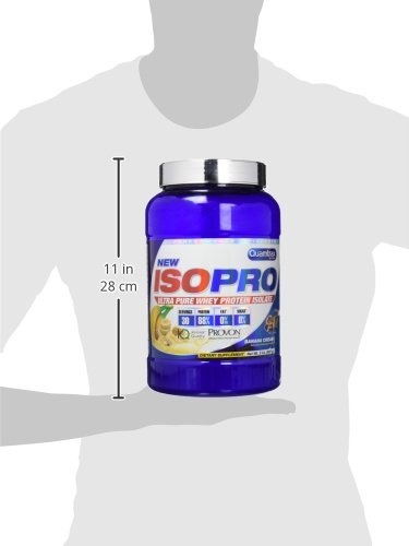 Quamtrax Proteina ISOPRO CFM Sabor Plátano - 907 gr Quamtrax Proteina ISOPRO CFM Sabor Plátano - 907 gr