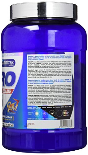 Quamtrax Proteina ISOPRO CFM Sabor Plátano - 907 gr Quamtrax Proteina ISOPRO CFM Sabor Plátano - 907 gr