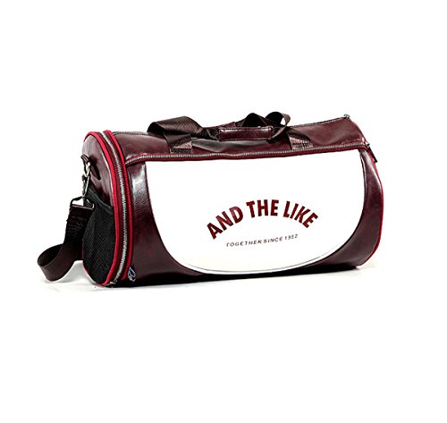 Quanjie Bolsa Gimnasio de Viaje Impermeable Bolsas Deporte PU Cuero Bolsos Deportivos Fin de Semana Travel Duffle Bag para Hombres y Mujeres (Rojo-1) Quanjie Bolsa Gimnasio de Viaje Impermeable Bolsas Deporte PU Cuero Bolsos Deportivos Fin de Semana Travel Duffle Bag para Hombres y Mujeres (Rojo-1)