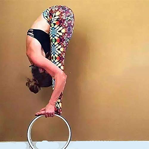 QUBABOBO Rueda de Yoga ABS + Camo Dharma Yoga Estiramiento/Soporte Apoyo círculo, Pilates Plantea y backbende Ejercicio, Deck Pose (13"x5) QUBABOBO Rueda de Yoga ABS + Camo Dharma Yoga Estiramiento/Soporte Apoyo círculo, Pilates Plantea y backbende Ejercicio, Deck Pose (13"x5)