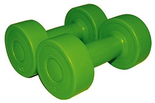 Queraltó Verdes Mancuernas de Polipropileno 1 kg (par), Unisex Adulto, XL Queraltó Verdes Mancuernas de Polipropileno 1 kg (par), Unisex Adulto, XL