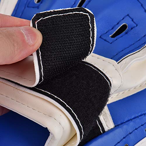 Queta Objetivo de Boxeador, Objetivo de Boxeo Taekwondo Guantes de Boxeo de Mano, Objetivo de Entrenamiento y Descompresión, Almohadillas de Boxeo para Niños Adultos (Azul)