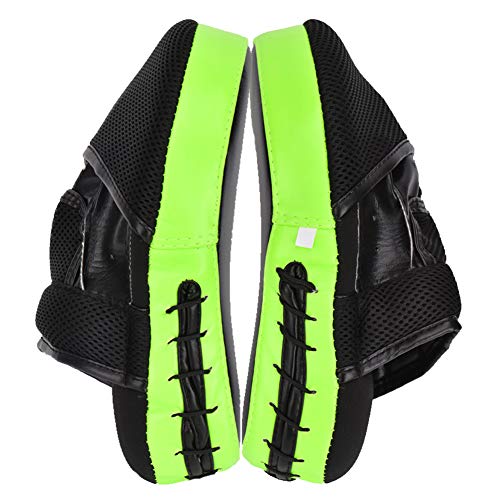 Queta Paos de Boxeo para Kick Boxing Muay Thai MMA-Almohadillas Entrenamiento-Manoplas de Boxeo 2pcs (Negro) Queta Paos de Boxeo para Kick Boxing Muay Thai MMA-Almohadillas Entrenamiento-Manoplas de Boxeo 2pcs (Negro)