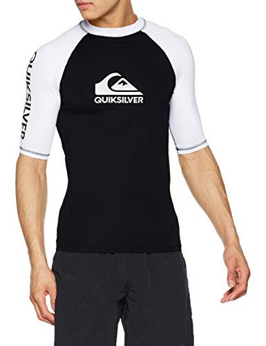 Quiksilver On Tour Surf tee, Hombre, Black, S Quiksilver On Tour Surf tee, Hombre, Black, S