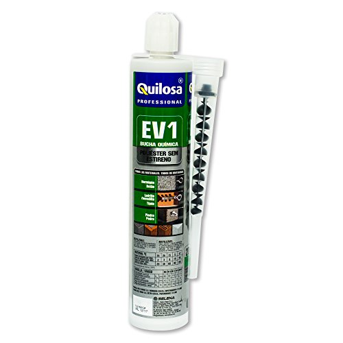 Quilosa Anclaje Taco Químico EV1 Poliester sin estireno, 300 ml Quilosa Anclaje Taco Químico EV1 Poliester sin estireno, 300 ml