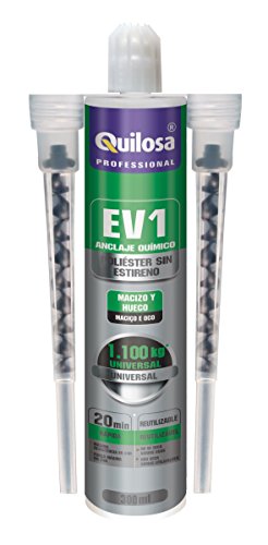 Quilosa Anclaje Taco Químico EV1 Poliester sin estireno, 300 ml Quilosa Anclaje Taco Químico EV1 Poliester sin estireno, 300 ml