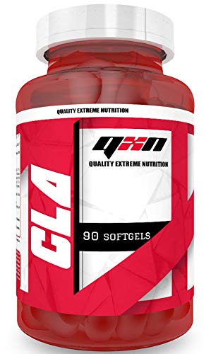 QXN New CLA 90 Cápsulas Softgels | Suplemento Quemagrasas con Ácido Linoleico Conjugado, Favorece Crecimiento Masa Muscular, Efecto Antioxidante, Reduce Colesterol QXN New CLA 90 Cápsulas Softgels | Suplemento Quemagrasas con Ácido Linoleico Conjugado, Favorece Crecimiento Masa Muscular, Efecto Antioxidante, Reduce Colesterol