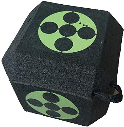 QYWSJ Flecha 3D de 6 Lados Target Cube Foam Foam Big Dice Archery Target, Cubo con Diana para Tiro con Arco