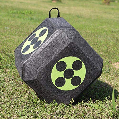 QYWSJ Flecha 3D de 6 Lados Target Cube Foam Foam Big Dice Archery Target, Cubo con Diana para Tiro con Arco