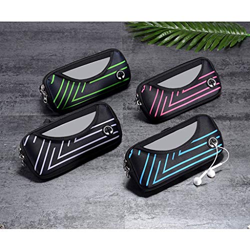 QZZQ Bolsa Personal Deportiva Teléfono Móvil Cinturón Invisible Multifunción Impermeable Bolsa Reflectante para Exteriores Ajuste Ceñido Fitness (Color : Pink) QZZQ Bolsa Personal Deportiva Teléfono Móvil Cinturón Invisible Multifunción Impermeable Bolsa Reflectante para Exteriores Ajuste Ceñido Fitness (Color : Pink)