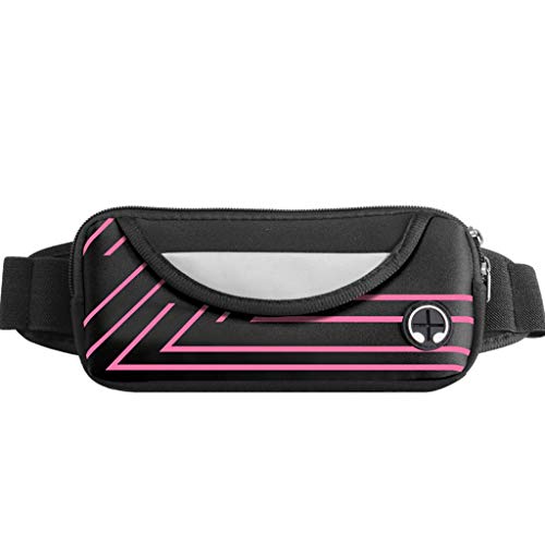 QZZQ Bolsa Personal Deportiva Teléfono Móvil Cinturón Invisible Multifunción Impermeable Bolsa Reflectante para Exteriores Ajuste Ceñido Fitness (Color : Pink) QZZQ Bolsa Personal Deportiva Teléfono Móvil Cinturón Invisible Multifunción Impermeable Bolsa Reflectante para Exteriores Ajuste Ceñido Fitness (Color : Pink)