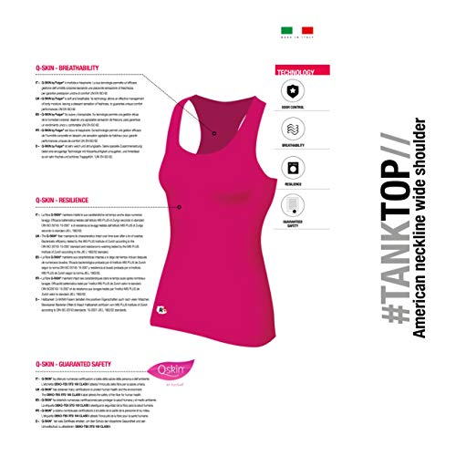 R-Evenge Tank Top Camiseta de tirantes Técnica para Deporte Fitness fucsia L/XL R-Evenge Tank Top Camiseta de tirantes Técnica para Deporte Fitness fucsia L/XL