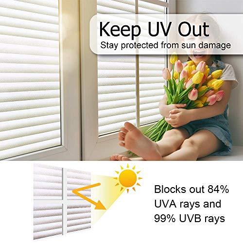 rabbitgoo Pegatina de Ventanas Autoadhesiva Pegatina Privacidad Efecto 3D Decorativa para Cristal Electrostática Control de Calor Anti UV 3 pies por 6.5 pies 90x200CM rabbitgoo Pegatina de Ventanas Autoadhesiva Pegatina Privacidad Efecto 3D Decorativa para Cristal Electrostática Control de Calor Anti UV 3 pies por 6.5 pies 90x200CM