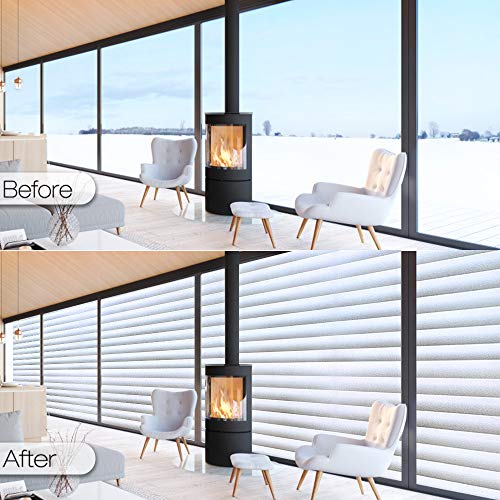 rabbitgoo Pegatina de Ventanas Autoadhesiva Pegatina Privacidad Efecto 3D Decorativa para Cristal Electrostática Control de Calor Anti UV 3 pies por 6.5 pies 90x200CM rabbitgoo Pegatina de Ventanas Autoadhesiva Pegatina Privacidad Efecto 3D Decorativa para Cristal Electrostática Control de Calor Anti UV 3 pies por 6.5 pies 90x200CM