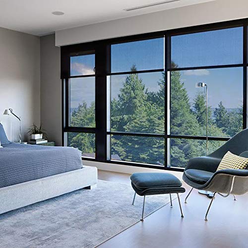 rabbitgoo Vinilo Espejo para Ventanas Unidireccional Lámina Electricidad Estatica Protector Solar Privacidad Vinilo Ventana Deorativos Adhesiva Anti 85% Calor y 99% UV para Hogar Oficina 44.5x200CM rabbitgoo Vinilo Espejo para Ventanas Unidireccional Lámina Electricidad Estatica Protector Solar Privacidad Vinilo Ventana Deorativos Adhesiva Anti 85% Calor y 99% UV para Hogar Oficina 44.5x200CM