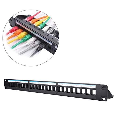 Rack de Cables de Red de Marca 100% fácil de Usar Panel de conexión de Datos montable 19 Pulgadas ampliamente Utilizado para Equipos modulares Rack de Cables de Red de Marca 100% fácil de Usar Panel de conexión de Datos montable 19 Pulgadas ampliamente Utilizado para Equipos modulares