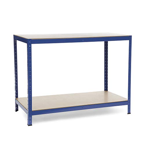 "Racking Solutions - Banco de trabajo cargas pesadas, casa, garaje, bricolaje, capacidad de carga total de 600kg (2 niveles 900mm Al x 1200mm An x 600mm Pr) + Envío gratis " "Racking Solutions - Banco de trabajo cargas pesadas, casa, garaje, bricolaje, capacidad de carga total de 600kg (2 niveles 900mm Al x 1200mm An x 600mm Pr) + Envío gratis "