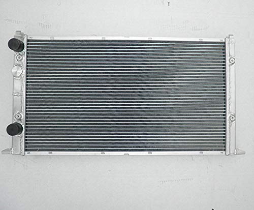 Radiador de aleación de aluminio + ventiladores para Golf MK3 GTI VR6 1994-1998 MT Radiador de aleación de aluminio + ventiladores para Golf MK3 GTI VR6 1994-1998 MT