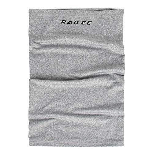 Railee Pañuelos Cabeza Elástica, Multifunción Bandana Braga Cuello Pañuelos Deporte Braga Cuello Hombre Mujer Protección Ultravioleta Pasamontañas para Moto Ciclismo Yoga Aire Libre, 1Pcs