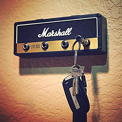 RAINBEAN Ganchos para Llaves Marshall Jack II Rack 2.0 JCM800 Guitarra Llavero Gancho Montaje en Pared