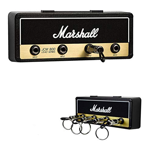 RAINBEAN Ganchos para Llaves Marshall Jack II Rack 2.0 JCM800 Guitarra Llavero Gancho Montaje en Pared