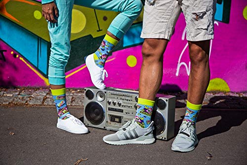 Rainbow Socks - Hombre Mujer Divertidos Calcetines Party - 3 Pares - Flamingo Grill Disco - Talla 36-40 Rainbow Socks - Hombre Mujer Divertidos Calcetines Party - 3 Pares - Flamingo Grill Disco - Talla 36-40