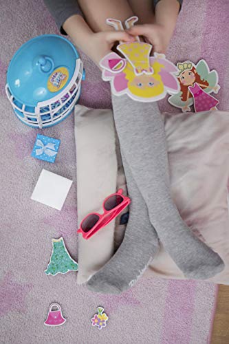 Rainbow Socks - Niño Niña Calcetines Largos Hasta la Rodilla - 1 Par - Gris - Talla 30-35 Rainbow Socks - Niño Niña Calcetines Largos Hasta la Rodilla - 1 Par - Gris - Talla 30-35