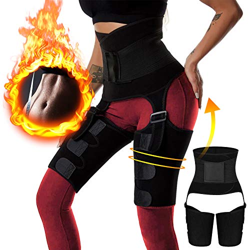 RaMokey Fajas Reductoras Adelgazantes Mujer, 3 en 1 Ajustable Cinturón Lumbar Abdominal Deportivo Trimmer para Pérdida de Peso y Modelado del Cuerpo RaMokey Fajas Reductoras Adelgazantes Mujer, 3 en 1 Ajustable Cinturón Lumbar Abdominal Deportivo Trimmer para Pérdida de Peso y Modelado del Cuerpo