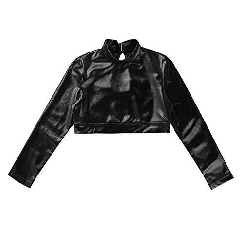 ranrann Top de Danza Ballet Manga Larga para NiƱa Maillot de Charol Brillante Leotardo de Gimnasia RĆtmica Camiseta Deportiva Patinaje Fitness Negro 8Ā AƱos ranrann Top de Danza Ballet Manga Larga para NiƱa Maillot de Charol Brillante Leotardo de Gimnasia RĆtmica Camiseta Deportiva Patinaje Fitness Negro 8Ā AƱos