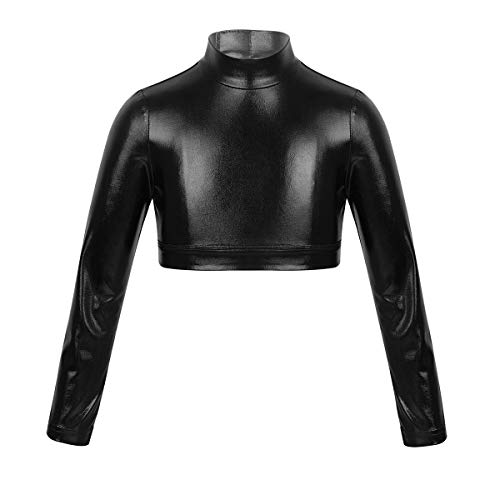 ranrann Top de Danza Ballet Manga Larga para NiƱa Maillot de Charol Brillante Leotardo de Gimnasia RĆtmica Camiseta Deportiva Patinaje Fitness Negro 8Ā AƱos ranrann Top de Danza Ballet Manga Larga para NiƱa Maillot de Charol Brillante Leotardo de Gimnasia RĆtmica Camiseta Deportiva Patinaje Fitness Negro 8Ā AƱos