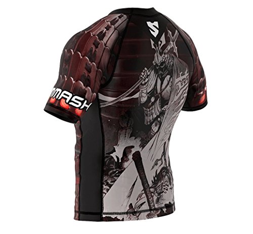 Rashguard SMMASH Samurai Manga Corta MMA BJJ UFC S M L XL XXL XXXL (L)