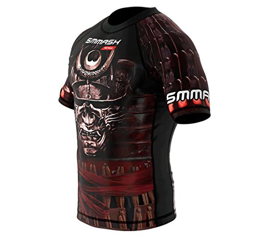 Rashguard SMMASH Samurai Manga Corta MMA BJJ UFC S M L XL XXL XXXL (L)