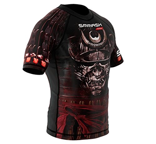 Rashguard SMMASH Samurai Manga Corta MMA BJJ UFC S M L XL XXL XXXL (L)