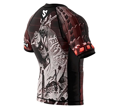 Rashguard SMMASH Samurai Manga Corta MMA BJJ UFC S M L XL XXL XXXL (L)