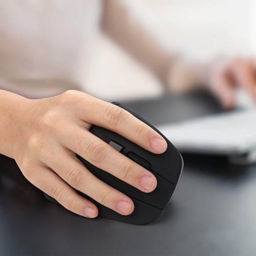 Ratón Ergonómico Inalámbrico,Ratón Vertical de Juego , Ordenador portátil USB, Ratón óptico con nanorreceptor, 3 Niveles de luz LED Ajustables para Windows 7/8/10/XP Vista Linux Mac etc. Ratón Ergonómico Inalámbrico,Ratón Vertical de Juego , Ordenador portátil USB, Ratón óptico con nanorreceptor, 3 Niveles de luz LED Ajustables para Windows 7/8/10/XP Vista Linux Mac etc.