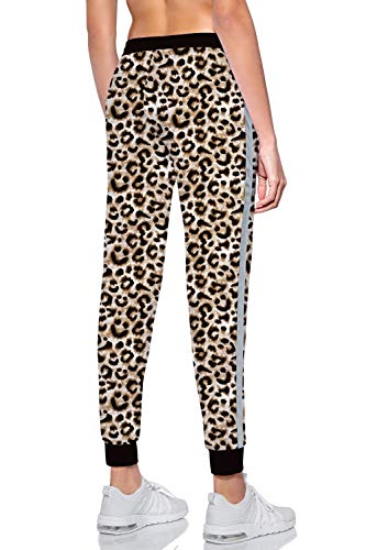 Rave on Friday Pantalones Deportivos Mujer Largos de Secado rápido,Altos de Cintura Estampado de Leopardo Yoga Fitness Legging pantalón con Cinturón elástico,Pijamas Mujer S Rave on Friday Pantalones Deportivos Mujer Largos de Secado rápido,Altos de Cintura Estampado de Leopardo Yoga Fitness Legging pantalón con Cinturón elástico,Pijamas Mujer S