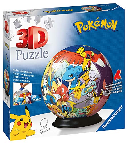 Ravensburger 11785 - Puzle 3D Ball 72P - Pokémon