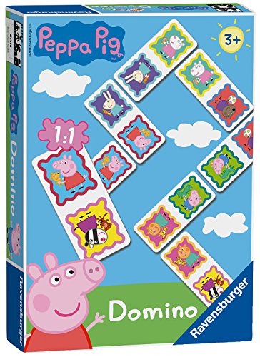 Ravensburger 21374 Peppa Pig-Dominoes Niños Edad 3 Años y Up-A Clásico Juego y Favorito de la Familia Ravensburger 21374 Peppa Pig-Dominoes Niños Edad 3 Años y Up-A Clásico Juego y Favorito de la Familia
