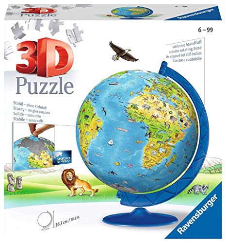 Ravensburger Puzzle de 180 Piezas 3D para niños a Partir de 6 años, Multicolor (12338)
