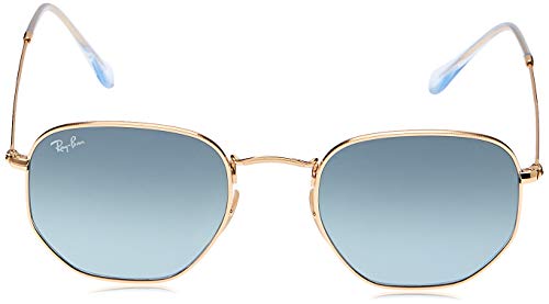 Ray-Ban 0RB3548N Gafas de sol, Gold, 50 Unisex