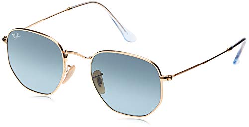 Ray-Ban 0RB3548N Gafas de sol, Gold, 50 Unisex