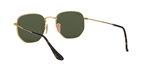 Ray-Ban Hexagonal Flat Lenses Gafas de Sol, Oro (Gold), 51 para Hombre