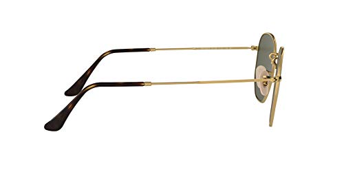 Ray-Ban Hexagonal Gafas, Oro, 51 Unisex Adulto