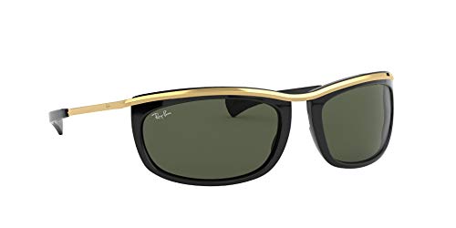 Ray-Ban Olympian I RB2319-901/31 Gafas de sol, Negro, 62 Unisex