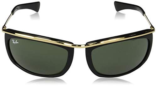 Ray-Ban Olympian I RB2319-901/31 Gafas de sol, Negro, 62 Unisex