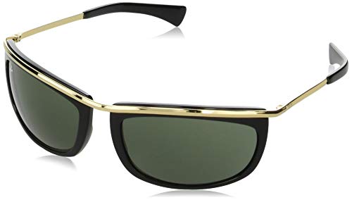 Ray-Ban Olympian I RB2319-901/31 Gafas de sol, Negro, 62 Unisex